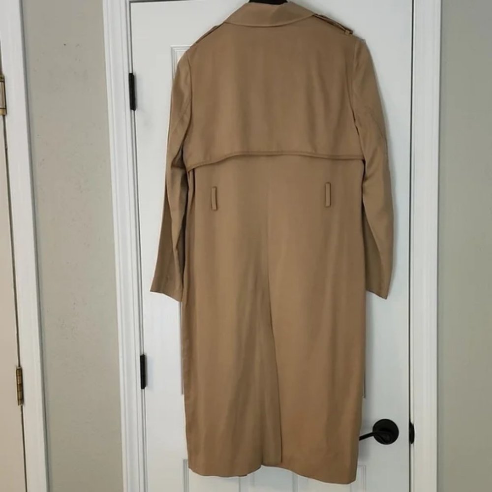 ๐ Badgley Mischka drape front Trench Coat ๐ - Picture 5 of 6